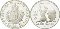 San Marino 10 Euro STGL, Silber, KM:523 -