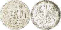 Bundesrepublik Deutschland 10 Mark Stuttgart, Germany, SS+, Silber -