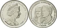 Falkland Islands Crown Münze, Elizabeth II, Pobjoy Mint, UNZ -