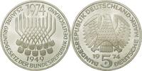 Bundesrepublik Deutschland 5 Mark Münze, Stuttgart, Germany, UNZ -