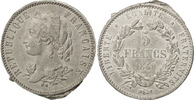 Frankreich 5 Francs Münze, Paris, VZ, Tin, KM:Pn72, Gadoury:701 -