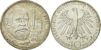 Bundesrepublik Deutschland 10 Mark Münze, Stuttgart, Germany, VZ -