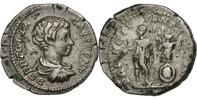 Denarius Münze, Geta, Rome, SS+, Silber, RIC:18 -