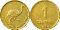 Argentinien Centavo Münze, SS, Messing, KM:96.2 -