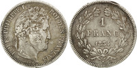 Frankreich Franc Münze, Louis-Philippe, Rouen, SS, Silber, KM:748.2 -