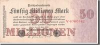 Deutschland 50 Millionen Mark Geldschein, SS -