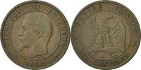 Frankreich 10 Centimes Münze, Napoleon III, Napoléon III, Paris, S -