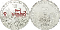 Polen 10 Zlotych Münze, Warsaw, STGL, Silber, KM:681 -