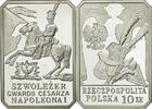 Polen 10 Zlotych Münze, Warsaw, STGL, Silber, KM:719 -
