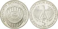 Bundesrepublik Deutschland 5 Mark Münze, Karlsruhe, Germany, STGL -