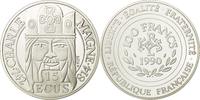 Frankreich 100 Francs-15 Ecus Münze, STGL, Silber, KM:989, Gadoury:C5 -