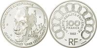 Frankreich 100 Francs-15 Ecus Münze, STGL, Silber, KM:1012, Gadoury:C30 -