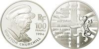 Frankreich 100 Francs Münze, STGL, Silber, KM:1037, Gadoury:C81 -