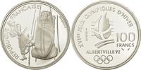 Frankreich 100 Francs Münze, STGL, Silber, KM:981, Gadoury:C9 -