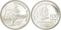 Frankreich 100 Francs Münze, STGL, Silber, KM:972, Gadoury:C3 -