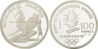 Frankreich 100 Francs Münze, STGL, Silber, KM:984, Gadoury:C13 -