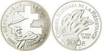 Frankreich 100 Francs Münze, STGL, Silber, KM:1023, Gadoury:C39 -
