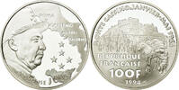Frankreich 100 Francs Münze, STGL, Silber, KM:1041, Gadoury:C77 -