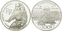 Frankreich 100 Francs Münze, STGL, Silber, KM:1021, Gadoury:C55 -