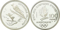 Frankreich 100 Francs Münze, Proof, STGL, Silber, KM:995, Gadoury:C20 -