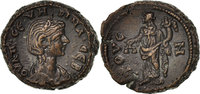 Tetradrachm Münze, Severina, Alexandria, VZ, Bronze -