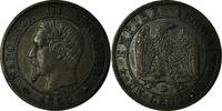 Frankreich Centime Münze, Napoleon III, Lyon, SS -