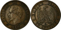 Frankreich Centime Münze, Napoléon III, Bordeaux, SS -