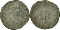 Tetrassarion Münze, Geta, Tetrassaria, Hadrianopolis, SS, Bronze, Varbanov:3660 -