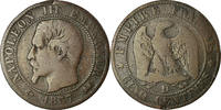 Frankreich 5 Centimes Münze, Napoleon III, Lyon, SGE+ -