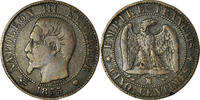 Frankreich 5 Centimes Münze, Napoleon III, Marseille, S -
