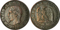 Frankreich 5 Centimes Münze, Napoleon III, Lille, SS -