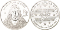 Frankreich 10 Francs-1.5 Euro Münze, STGL, Silber, KM:1298 -