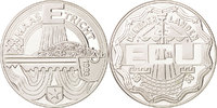 Niederlande 25 Ecu Münze, Beatrix, STGL, Silber, KM:71.1 -