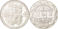 Niederlande 25 Ecu Münze, Beatrix, STGL, Silber, KM:62.1 -