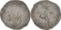 Frankreich Sol Parisis Münze, Reims, S, Argent, Sombart:4460 -