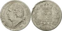 Frankreich 2 Francs Münze, Louis XVIII, Louis XVIII, Rouen, S, Silber -