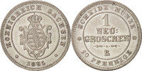 Deutsch Staaten Neu-Groschen, 10 Pfennig Johann