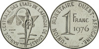 West African States Franc Münze, STGL, Steel, KM:E8 -