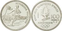 Frankreich 100 Francs Münze, STGL, Silber, KM:972, Gadoury:C3 -