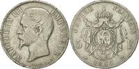 Frankreich 5 Francs Münze, Napoleon III, Napoléon III, Paris, S -