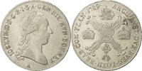 AUSTRIAN NETHERLANDS 1/2 Kronenthaler Münze, Joseph II, Vienne, SS -