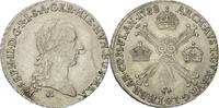 AUSTRIAN NETHERLANDS 1/4 Kronenthaler Münze, Joseph II, Günzburg, SS -
