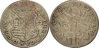 LIEGE Escalin, 6 Sols Münze, John Theodore, Liege, SGE+, Silber, KM:165 -