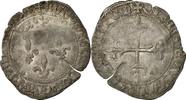 Frankreich Gros de Roi Münze, Louis XI, Tournai, S, Silber, Duplessy:548 -