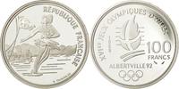 Frankreich 100 Francs Münze, UNZ, Silber, KM:972, Gadoury:C3 -