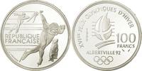 Frankreich 100 Francs Münze, UNZ, Silber, KM:980, Gadoury:C7 -
