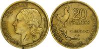 Frankreich 20 Francs Münze, Guiraud, Beaumont - Le Roger, S -