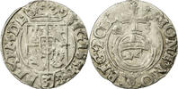 Polen 3 Polker, 3 Poltorak - 1 Kruzierz Münze, Sigismund III, SS+ -