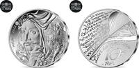 Frankreich 10 Euro MOLIERE - L'ART DE LA PLUME, STGL, Silber -