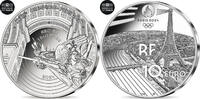 Frankreich 10 Euro Série Héritage, Arc de Triomphe, Silber, STGL -